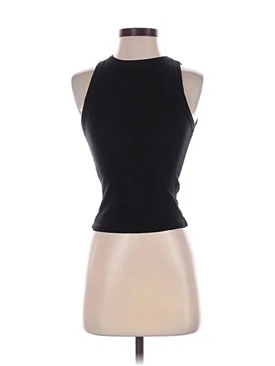Pre-owned Kookai Tank Top Black Halter Neckline Tops
