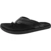 Koolaburra 1144851 Mens Comfort Insole Manmade Flip-flops In Black