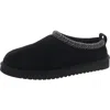 Koolaburra Burree Womens Suede Round Toe Clogs In Black