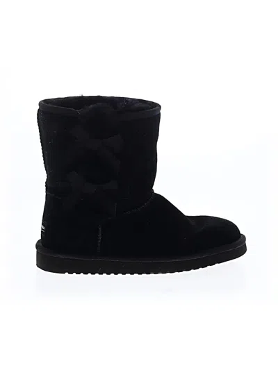 Pre-owned Koolaburra By Ugg Ankle Boots In Black
