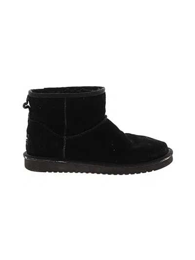 Pre-owned Koolaburra By Ugg Ankle Boots In Black
