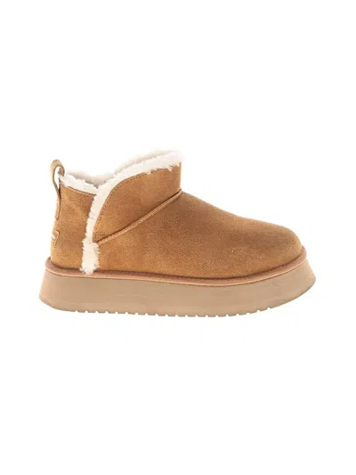 Pre-owned Koolaburra By Ugg Ankle Boots In Brown