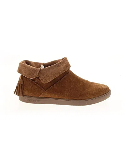 Pre-owned Koolaburra By Ugg Ankle Boots In Brown