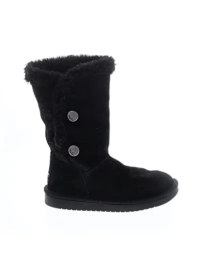 Pre-owned Koolaburra By Ugg Kids' Boots In Black