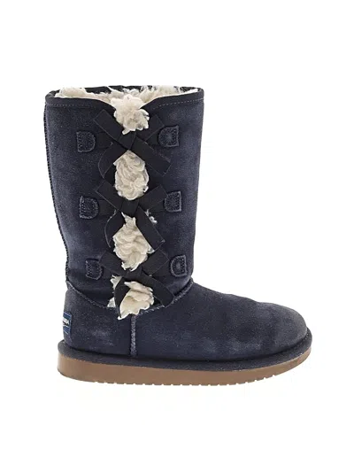 Pre-owned Koolaburra By Ugg Kids' Boots In Blue