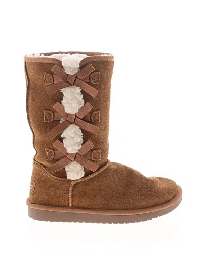 Pre-owned Koolaburra By Ugg Boots In Brown