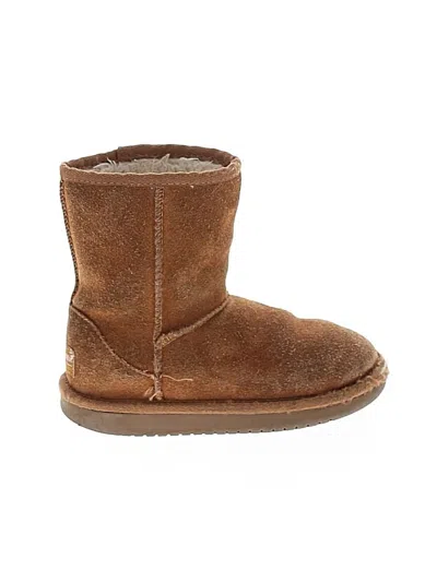 Pre-owned Koolaburra By Ugg Kids' Boots In Brown