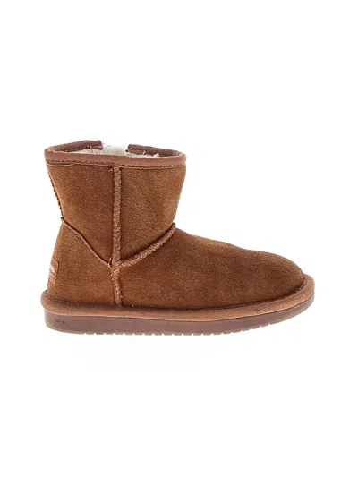 Pre-owned Koolaburra By Ugg Kids' Boots In Tan
