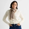 Koolaburra By Ugg Cable Knit Fingerless Scarf In White