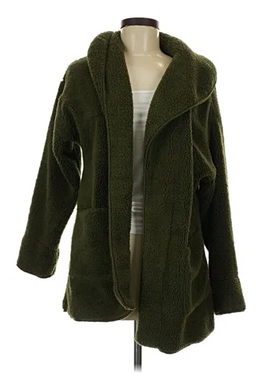 Pre-owned Koolaburra By Ugg Cardigan Sweater In Green