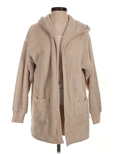 Pre-owned Koolaburra By Ugg Cardigan Sweater In Tan