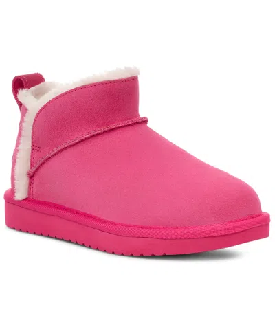 Koolaburra By Ugg Kids Koola Ultra Mini Booties In Brght Pink