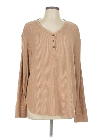 Pre-owned Koolaburra By Ugg Pullover Sweater In Brown