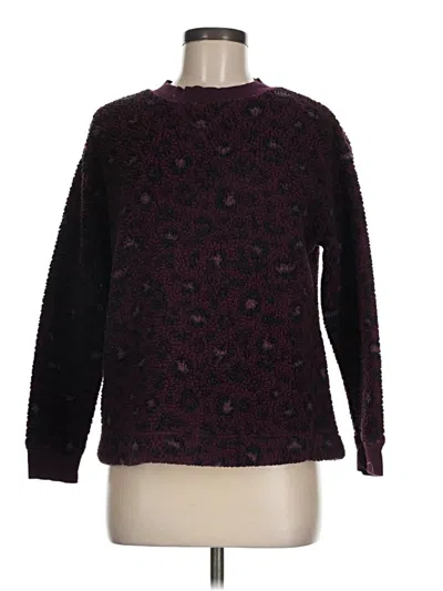 Pre-owned Koolaburra By Ugg Pullover Sweater In Burgundy