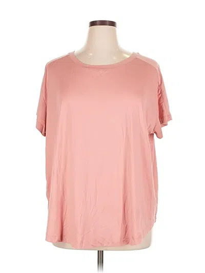 Pre-owned Koolaburra By Ugg Short Sleeve T-shirt In Pink