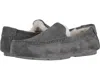 Koolaburra By Ugg Tipton Slipper Gray Suede Faux Fur Moc Toe Shoes Rhs5238 In Multi