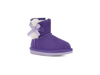 Koolaburra By Ugg Victoria Mini (toddler) Kid's Shoes Passion Flower : 6 Toddler M, Suede In Purple