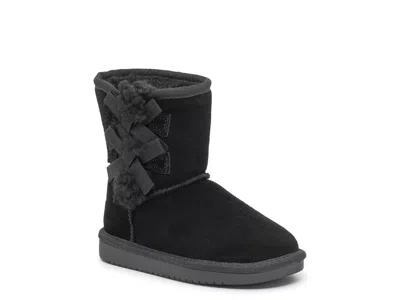 Koolaburra By Ugg Victoria Short Boot Kids' In Black