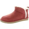 Koolaburra Ultra Mini Womens Faux Fur Lined Suede Winter & Snow Boots