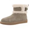 Koolaburra W Barlee Mini Womens Faux Leather Pull On Winter & Snow Boots In Multi