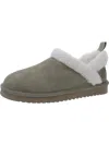 Koolaburra Womens Suede Cozy Booties In Multi