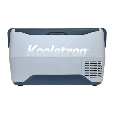 Koolatron 12v Portable Freezer/refrigerator W/ Bluetooth 31 Qt (30l) In White;gray