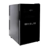 Koolatron 18 Bottle Dual Zone Wine Cooler Freestanding Wine Fridge In Black