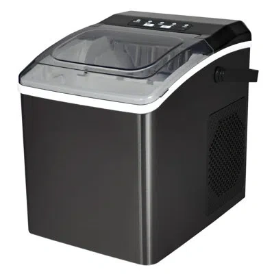 Koolatron Portable Countertop Ice Maker, 26lbs/24hrs, Black