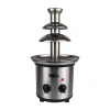 Koolatron Total Chef 3 Tier Chocolate Fondue Fountain- 1.5 Lbs (680 G) Capacity In Silver