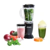 Koolatron Total Chef Miracle Blender- Bullet Blender With Travel Cups- 12 Pc Set In Black