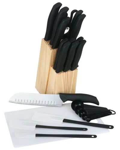 KOOMADE KOOMADE 23PC PREMIUM SOFT-GRIP KNIFE BLOCK SET