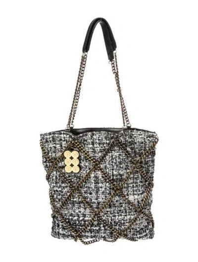 Pre-owned Kooreloo Tweed Tote In Multi