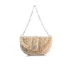 Kooreloo Women's Neutrals / Brown The Lilibet Bag - Beige Raffia