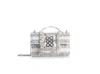 Kooreloo Women's The Petite Basset Tweed Bag In White/silver Stripes In Multi
