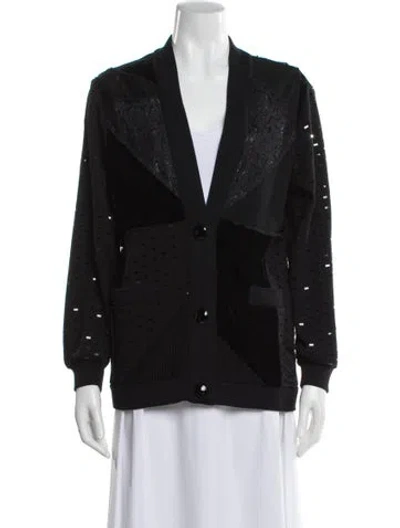 Pre-owned Koos Van Den Akker Blazer In Black