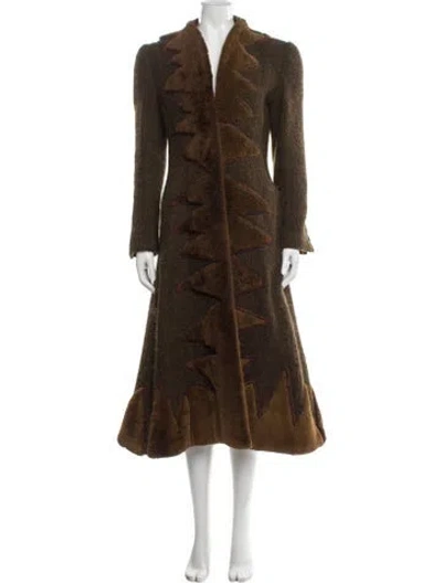 Pre-owned Koos Van Den Akker Vintage 1980's Coat In Multi