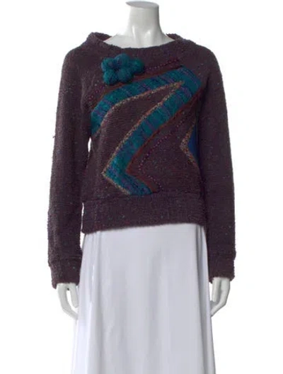 Pre-owned Koos Van Den Akker Vintage 1980's Sweater In Multi