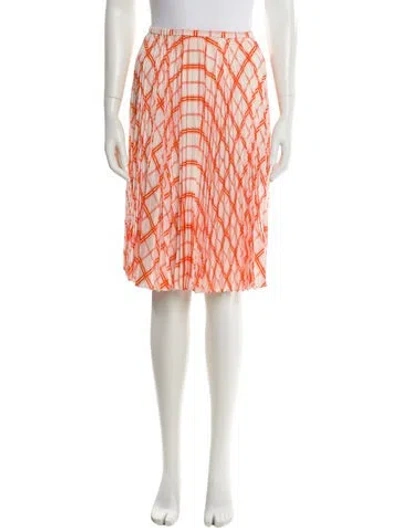 Pre-owned Koos Van Den Akker Vintage Knee-length Skirt In White