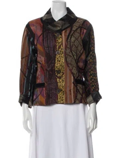 Pre-owned Koos Van Den Akker Vintage Late 1980's - Early 1990's Jacket In Black