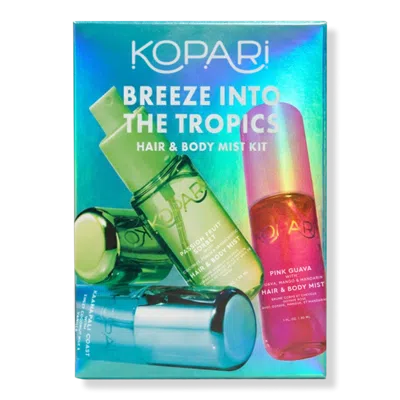 Kopari Beauty Breeze Into The Tropics Hair & Body Mist Kit