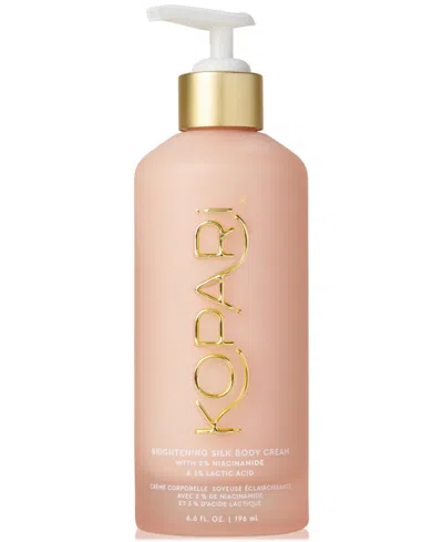 Kopari Beauty Brightening Silk Body Cream, 6.6 Oz.