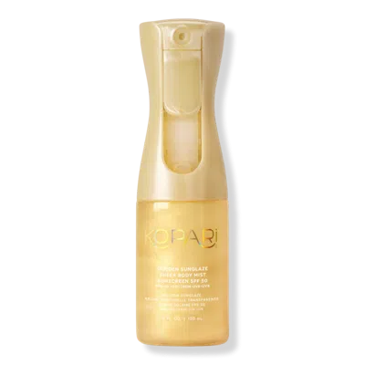Kopari Beauty Golden Sunglaze Sheer Body Mist Sunscreen Spf 50