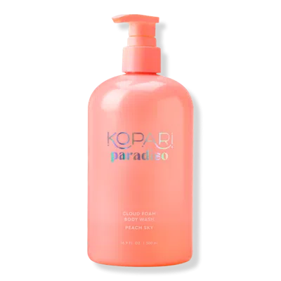 Kopari Beauty Paradiso Cloud Foam Body Wash - Peach Sky In Transparent