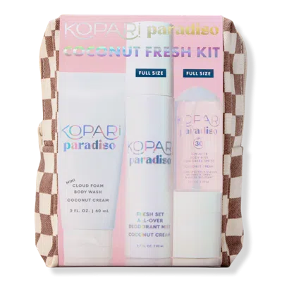 Kopari Beauty Paradiso Coconut Fresh Kit In Transparent