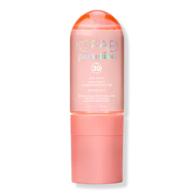 Kopari Beauty Paradiso Sun Juice Body Mist Sunscreen Spf 30 - Peach Sky In Transparent