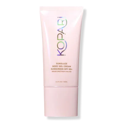 Kopari Beauty Sunglaze Body Gel Cream Sunscreen Spf 50+