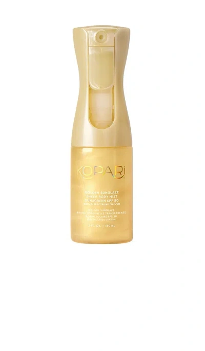 KOPARI GOLDEN SUNGLAZE BODY MIST SUNSCREEN SPF 50