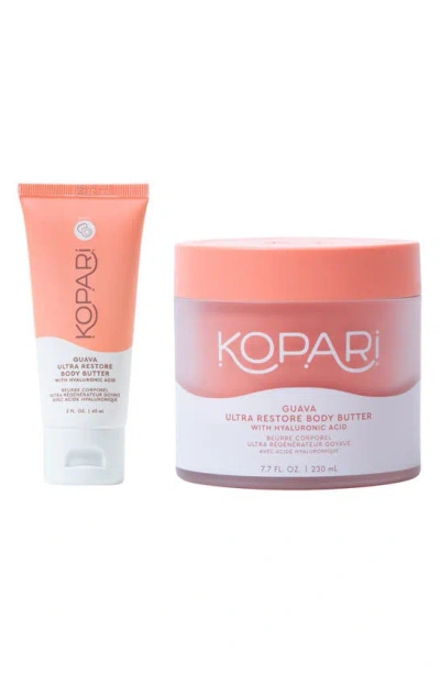 Kopari Guava Glow Body Butter Duo (nordstrom Exclusive) (limited Edition) $50 Value In White
