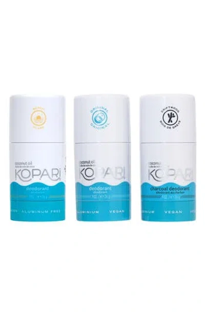 Kopari Just Beach Mini Deodorant Trio $39 Value