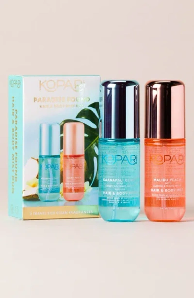 Kopari Paradise Found Hair & Body Mist Duo (nordstrom Exclusive) $24 Value In No Color